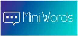 Mini Words - minimalist puzzle