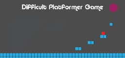 Difficult Platformer Game